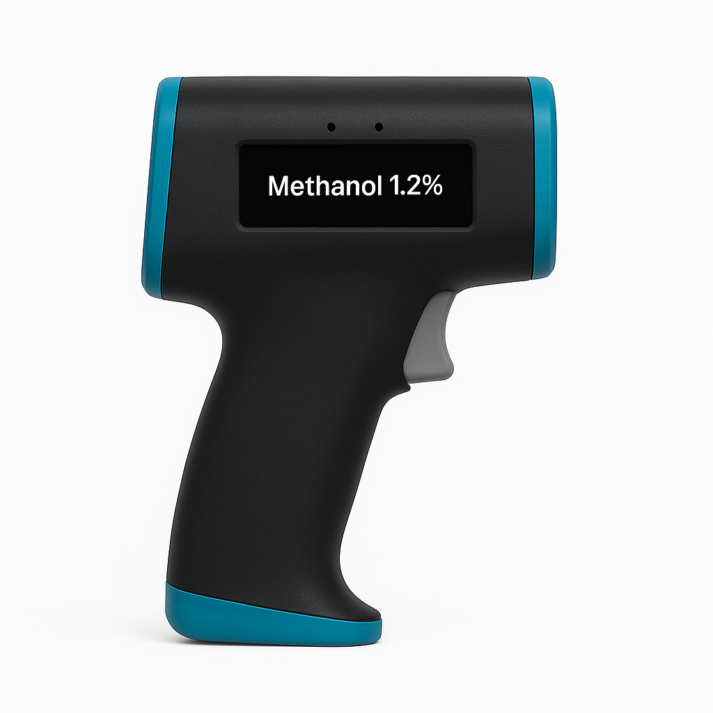 Pistola detectora de Metanol - DetectaMet